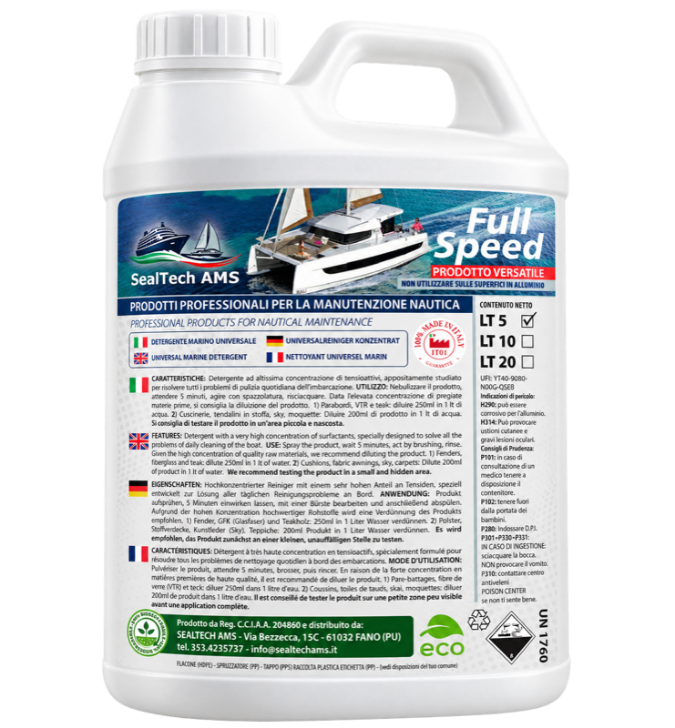 Illustrative packaging for Full Speed